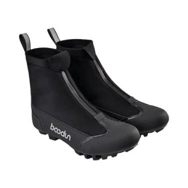 Imagem de Botas De Ciclismo De Inverno Quentes E À Prova De Vento, Refletivas, P