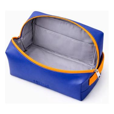 Imagem de Necessaire Feminina Espaçosa Impermeável para Higiene e Maquiagem - El