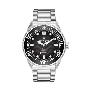 Imagem de Relógio De Mergulho Masculino De Luxo Com Energia Solar NORTH EDGE TRI
