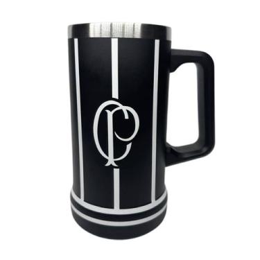 Imagem de Caneca Térmica Inox Corinthians 700ml - Allmix