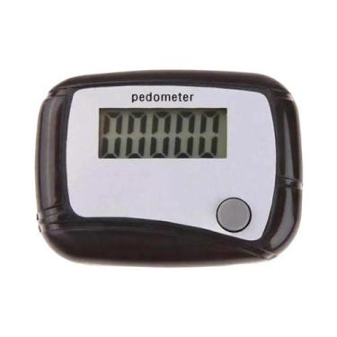 Imagem de Pedômetro Portátil Pequeno Com Clip Para Exercícios De Fitness E Viage