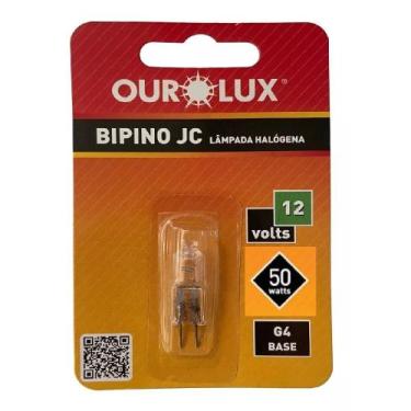 Imagem de Lampada halogena bipino 50w 12v gy6,35 clara ourolux