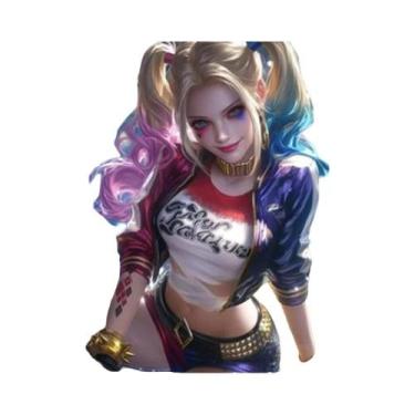 Imagem de Pintura Em Diamante 5D DIY De Grande Tamanho DC Harley Quinn Joker, De