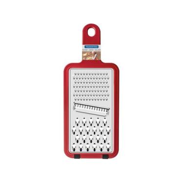 Imagem de Ralador Inox Tramontina Easy - 25106/470, Vermelho