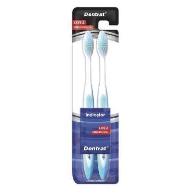 Imagem de Escova dentrat nova adulto indicator kit c/2