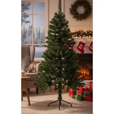 Imagem de Árvore Natal 1,80m 650 Galhos Verde Base Luxo - Congratulations Store