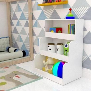 Imagem de Organizador De Brinquedos Infantil Mathias 100% Mdf - WoodCore