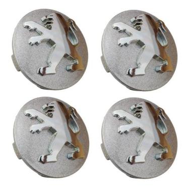 Imagem de Jogo Calota Calotinha Meio Para Roda Original Peugeot  206 207 208 307