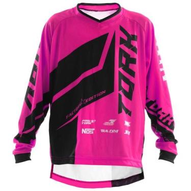 Imagem de Camisa Infantil Motocross Trilha - Pro Tork Factory Edition, Preto, Ro