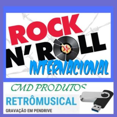 Imagem de Pen Drive 8gb com Músicas Rock Internacional Anos 60s á 2000s EM PASTA