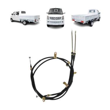 Imagem de Par cabo traseiro freio de mao effa v21 2021 a 2025 v22 (166,5/192,5 c