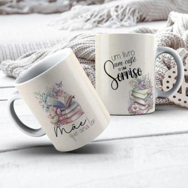 Imagem de Caneca personalizada mãe que ama ler - Livesub, Personalizada, Não se 