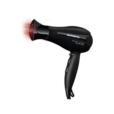 Imagem de Secador de Cabelo Mondial Power Shine Black Preto  - com Íons 2000W 2 