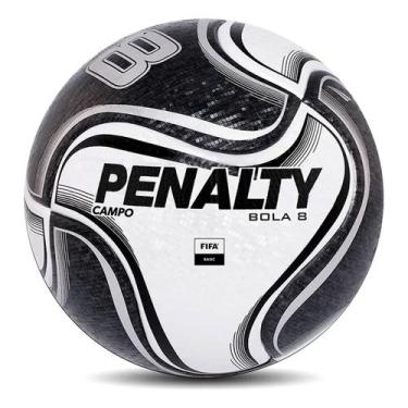 Imagem de Bola penalty futebol campo 8 x, Branco, Preto, UN