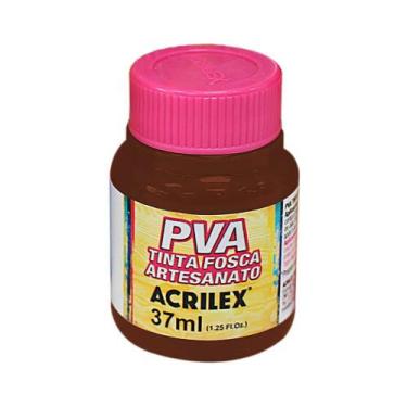 Imagem de Tinta artesanato 37ml chocolate Acrilex