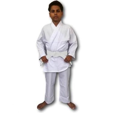 Imagem de Kimono de Karatê Infantil Torah Reforçado, Branco, M4