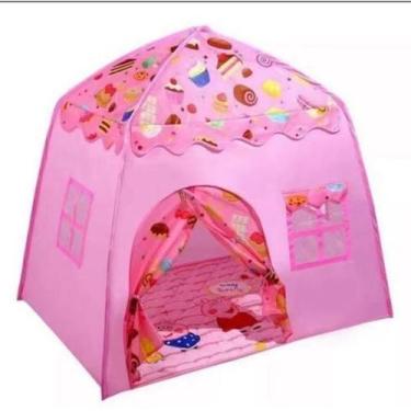 Imagem de Barraca Infantil Menina Tenda Minha Casinha Modelos:Rosa docinhos - oe