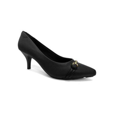 Imagem de Sapato Modare Scarpin Feminino 7013.576 Preto, 36, Preto
