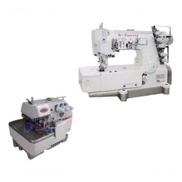 Imagem de Kit Máquinas de Costura Industriais Galoneira GK31016-01CB e Overlock FY33 Bivolt Yamata
