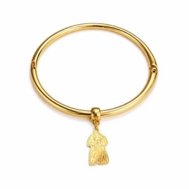 Imagem de Bracelete Berloque de Shih Tzu - Banhado em Ouro 18k - Tri Gata
