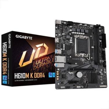 Imagem de Placa Mãe Gigabyte H610M K DDR4 2.0 Socket LGA1700 M-atx