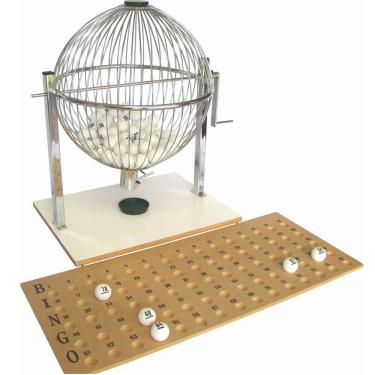 Imagem de Globo Para Sorteio Manual C/ Bolas De Ping Pong  Cód. Ee1409