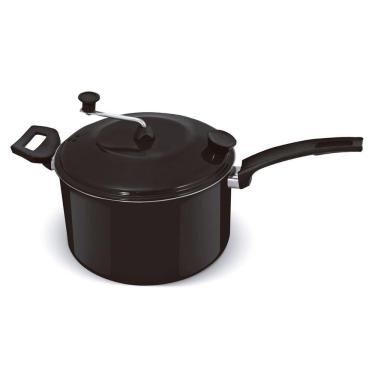 Imagem de Pipoqueira 3,6 Litros Preta 5 Estrelas