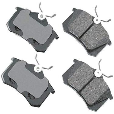 Imagem de Akebono EUR340 Euro Ultra Premium Kit de pastilhas de freio a disco de cerâmica