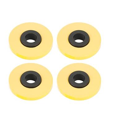 Imagem de Fita Adesiva para Rotuladora, Fita Adesiva de 5mm Com Tinta SóLida, Impressão Transparente de 8m de Comprimento por Interruptor (Amarelo)