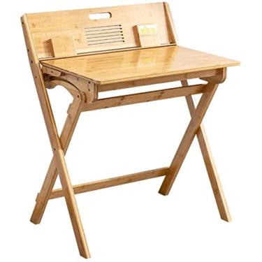 Imagem de Mesa dobrável para escrita/mesa de computador portátil/mesa de mesa multifunções para casa
