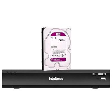 Imagem de DVR Gravador Digital de Vídeo Intelbras IMHDX 5108 4k 8 Canais Detecção de veículos Compressão de vídeo H.265+ + HD Purple 4TB