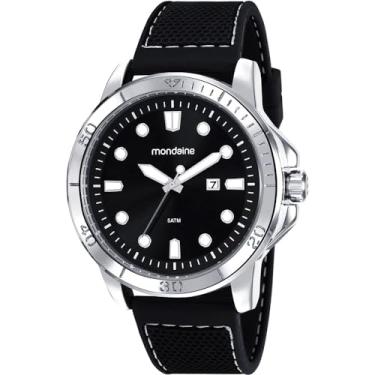 Imagem de Relogio Mondaine Masculino Ref: 99413g0mvni2 Esportivo Prateado