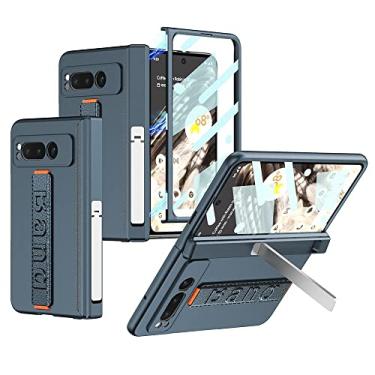 Imagem de Tarieson Capa para Google Pixel Fold - com alça de pulso e suporte verde