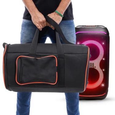 Imagem de Bolsa Case Capa Triboshop Compatível Com Som Partybox 120 Club Bolso para Acessórios - Resistente a Agua, Anti Impactos