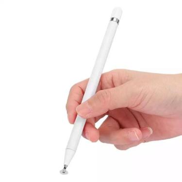 Imagem de Caneta Touch Preta Traço Fino Para Tablet Lenovo Tab P11 Plus - Fam 