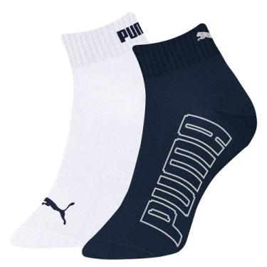 Imagem de 2 Pares De Meias Cano Baixo De Algodão Cotton Masculinas - Selene, Úni