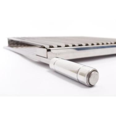 Imagem de Grelha Argentina (Parrilha) 55x50 cm de Inox para Churrascos - Soberan