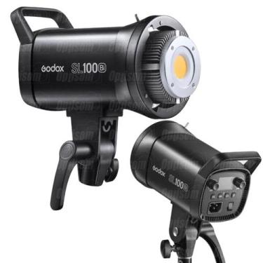 Imagem de Iluminador Luz Led Contínua Bicolor Godox Sl100bi 100w Com Refletor