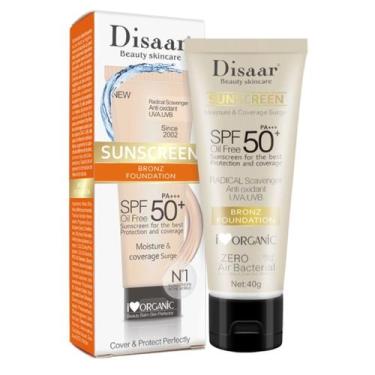 Imagem de O DISAAR Sunscreen Bronz Foundation SPF50+ PA+++ Oil Free - Universal