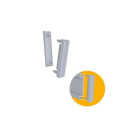 Imagem de Ponteira Para Puxador Piega Anodizado Pe360 Rometal, PE-360, Piega, Za