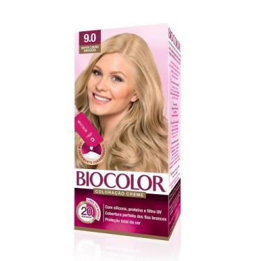 Imagem de Tinta Biocolor Kit Creme 9.0 Louro Super Claro