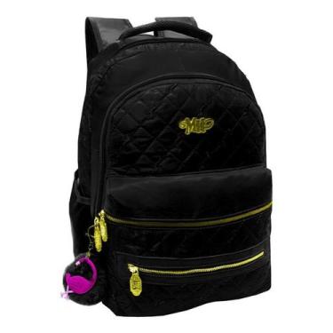 Imagem de Mochila Feminina Pompom Chaveiro Flamin Michele Hobbs Mh3971