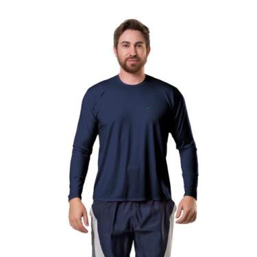 Imagem de Camiseta Térmica Segunda Pele Manga Longa Proteção UV 50 Frio Calor El