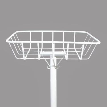 Imagem de Lixeira com Pedestal Para Calçada Chão Anticorrosiva Resistente - Em A