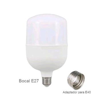 Imagem de Bulbo Led 60w E27 Alta Potência Branco Frio 6500k Econômico Bivolt +ad