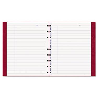 Imagem de Blueline Caderno MiracleBind, vermelho, tipo lagarto, capa dura, 23,5 x 18,4 cm, 150 páginas (AF9150.83)