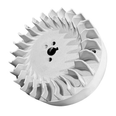 Imagem de CPVNQMDG Volante de 10 krpm apenas para 212 Hemi jateamento de areia e passivação do volante de liga de alumínio com furo de extrator 10 krpm para Predator 212 SOMENTE peças de desempenho de minibike