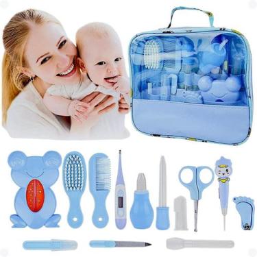 Imagem de Kit Higiene Para Bebe 13 Peças Completo Primeiro Cuidados - DM.ECOM, A