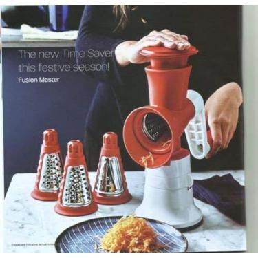 Imagem de Tupperware Máquina de grelha de plástico Fusion Master, 25,4 cm (10136217744)