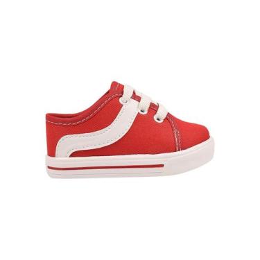 Imagem de Sapatinho Tênis Bebe B2A KIDS infantil Social Baby TSB60, Vermelho, 15